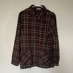 Plaid Chore Jacket by Cameo